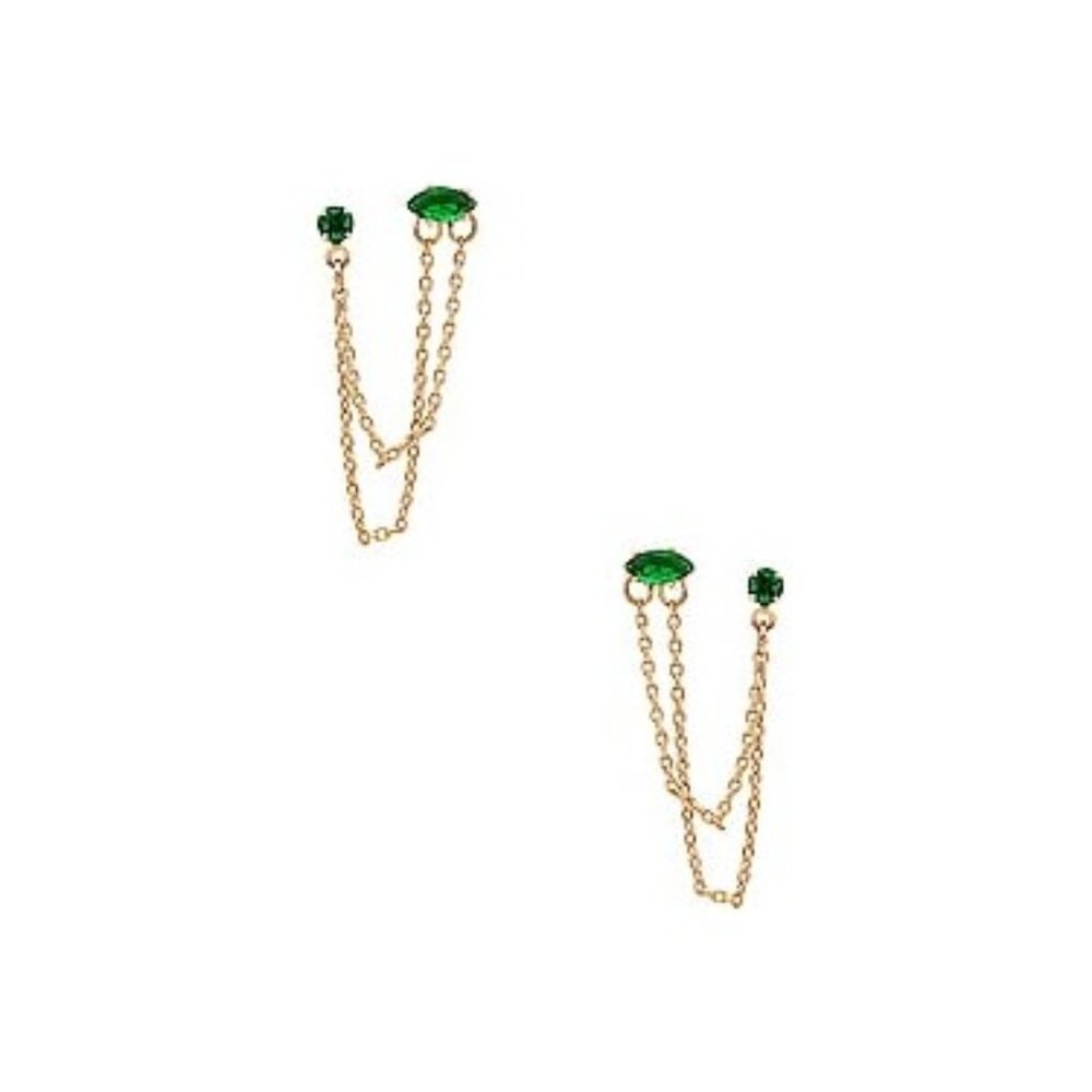 Ettika Earring in Green